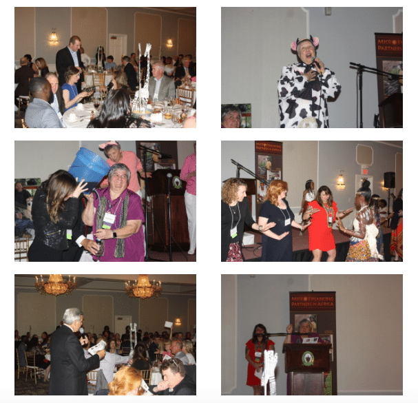 People participating in various events at the MPA Annual African Gala.